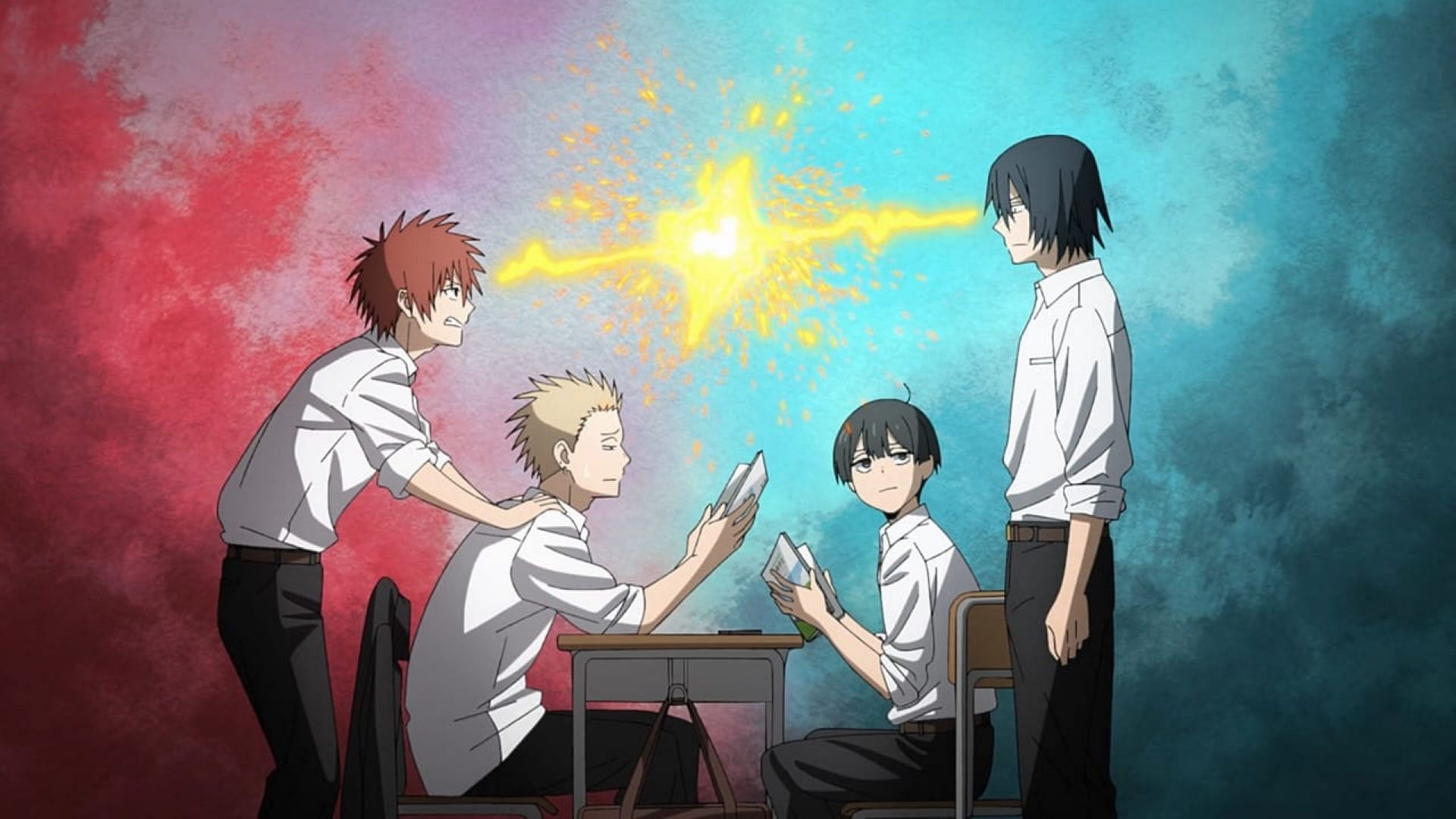 Shohei and Saku's conflict (Image via CloverWorks)